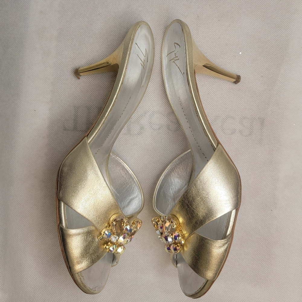 Giuseppe Zanotti Design Sahara Heels Italy Made size 7 - Picture 3 of 16